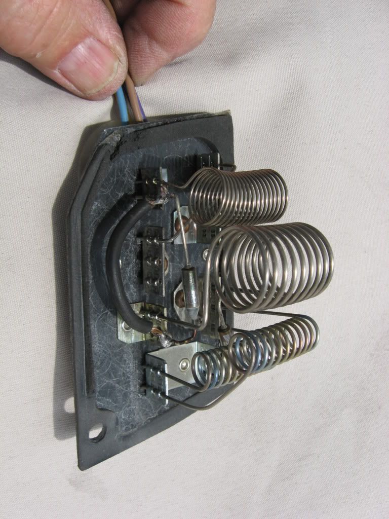 Heater Blower Motor Resistor on 2002 Trans Am
